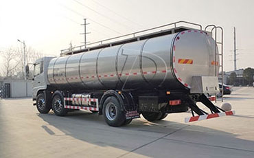 敢為人先，我公司率先推出新能源鮮奶運(yùn)輸車