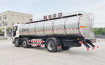 山東又一物流公司選擇天潤新東牌牛奶運輸車